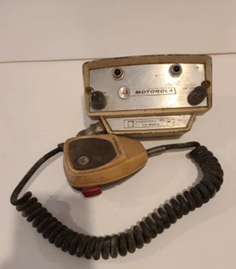 Motorola Mocom 70 Dash Mount Carrier Control Head With Bracket And Microphone - Zdjęcie 1 z 20