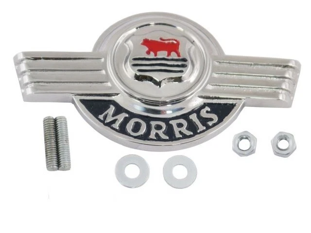 Distintivo frontal Morris Minor capô cromado (MM/Série II/Van/Pick-Up) - Imagem 1 de 1