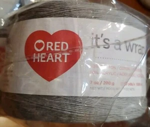 1 Red Heart Its a Wrap Yarn Western Occidental 7 oz Cotton Acrylic Discontinued  - Picture 1 of 6