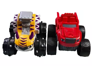 Blaze Transforming Tow Truck & Super Tiger Claws Sounds Music Talking Lights - Picture 1 of 7