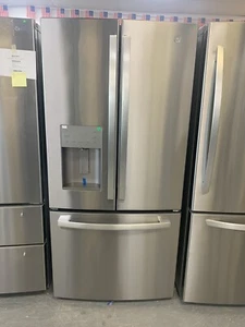 GE GFE24JK 33 Inch Wide 23.8 Cu-Ft. Energy Star Rated Free Standing French Door - Picture 1 of 4