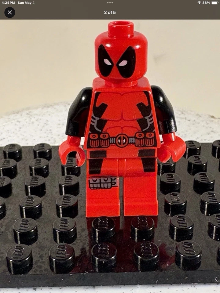 LEGO Marvel: Deadpool (sh032 sh0032) Minifigure X-Men 6866 - Image 1 of 4
