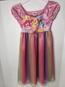 2015 My Little Pony Girls Size 4 Polyester Nightgown Dress - Picture 1 of 8