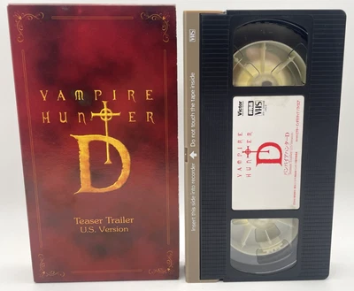 Vampire hunter D Teaser trailer U.S Version VHS Novelty VHS English NTSC - Image 1 of 4