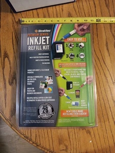 NOS Sealed Stratitec Premium Series Inkjet Refill Kit   EIR595 EASY to Use - Picture 1 of 9