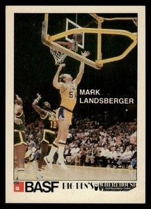 1982-83 BASF LA Lakers 5x7 Mark Landsberger da VGEX a EX BXOS02 - Foto 1 di 2