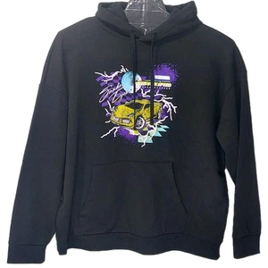 Snake Eyes Racing Black Hoodie 2XL 50-52  Mens Need For Speed Nobo NEW - Picture 1 of 14