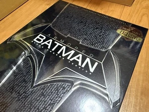 Hot Toys Movie Masterpiece MMS356 Armored Batman Black Chrome 1/6 Scale Figure - Picture 1 of 10