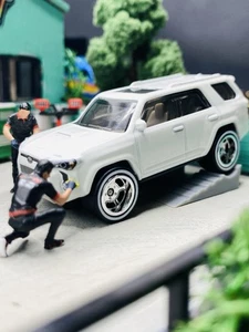 Custom Wheel Swapped Matchbox Toyota 4Runner ๐ฅ 1/64 Diorama Diecast Box Ships - Picture 1 of 22