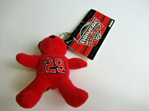 NASCAR Kevin Harvick #29 Richard Childress Racing Miniature Stuffed Bear Cover
