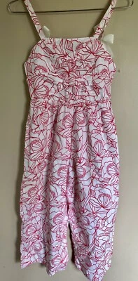 Mameluco Floral Janie and Jack Rosa Blanco Talla 10 Foto 1 de 3