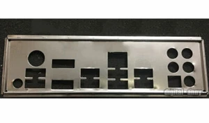 OEM I/O Shield For MSI B450M MORTAR MAX Mainboard Backplate - Photo 1/1