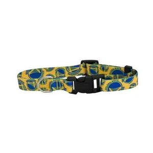COLLAR PERRO MASCOTA GOLDEN STATE WARRIORS AJUSTABLE NYLON EXTRA PEQUEÑO MEDIANO - Imagen 1 de 4