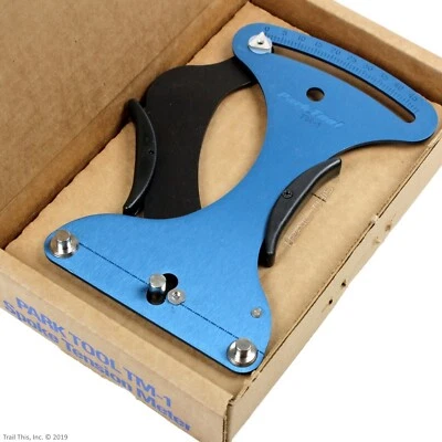 Medidor de tensión de radios Park Tool TM-1 para rueda de bicicleta + gráfico Foto 1 de 4