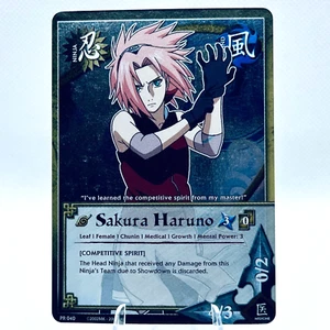Naruto CCG Sakura Haruno Foil Card PR 040 2002 - Picture 1 of 5