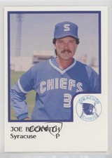 1986 ProCards Syracuse Chiefs Joe Beckwith