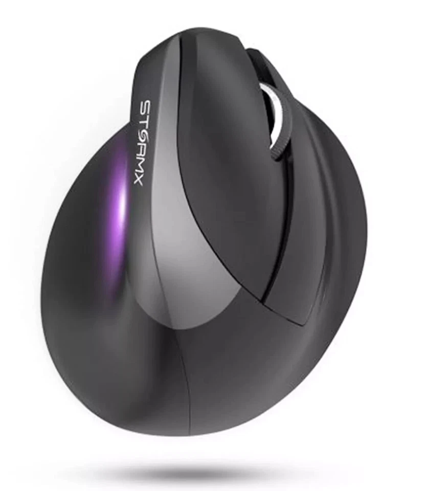 Xenics STORMX VM3 Wireless Professional Vertical Mouse Max 4000DPI PAW3212 OMRON - Image 1 of 4