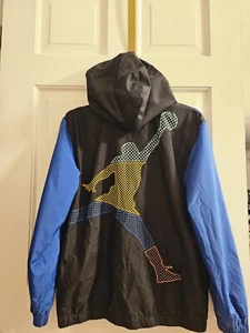 JORDAN BOY'S JUMPMAN HOODIE WINDBREAKER COLORBLOCK JACKET SIZE LARGE  AGE 12-13 - Picture 1 of 13