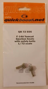 Quickboost QB 72 556 GRU7A Ejection Seats With Safety Belts 1:72 for F-14A - Foto 1 di 1