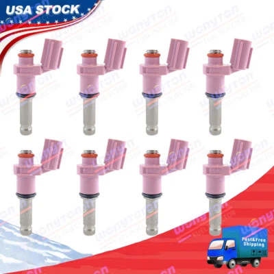 Inyector de combustible Dens* 8 piezas OEM 23250-31070 para Lexus IS F 2008-2014 5,0 L V8 Foto 1 de 4