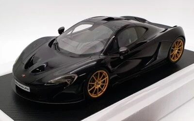 TSM True Scale Miniatures 1/12 Scale TSM161204 - McLaren P1 - Gotham Black - Image 1 of 4