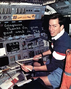 Shuttle-Astronaut James Wetherbee signiertes Foto - Bild 1 von 1
