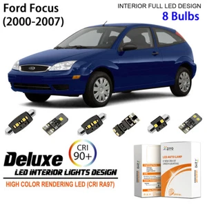 Kit de luces interiores LED para Ford Focus 2000-2007 bombillas LED blancas actualización - Imagen 1 de 9