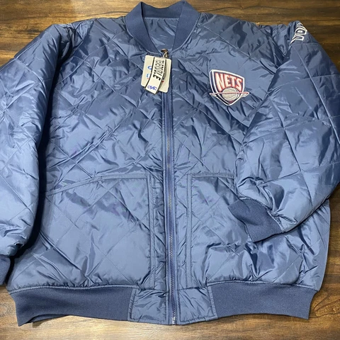 Vintage New Jersey Nets reversible jacket XXL New with tags Cover