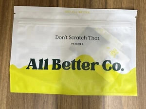 All Better Co. Don’t Scratch That Bug Bite Patches New & Sealed - Picture 1 of 4