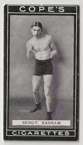 COPE COPES-BOXERS BOXING 1915-#058- SERGT. BASHAM - Picture 1 of 2