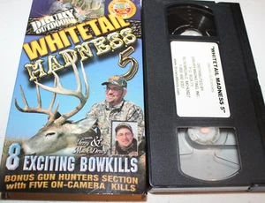 Drury Outdoors Whitetail Madness 5 (VHS 2002) 8 Exciting Bowkills, Gun Hunters - Picture 1 of 2