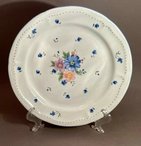Vintage 1987 Newcor Stoneware Provincial Bouquet Dinner Plates Lot of 3 - Picture 1 of 4