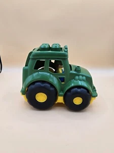 Mega Bloks John Deere Tractor Truck Figure Building Toys Collectible 9"x7"x6" - Picture 1 of 9
