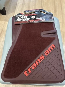 NOS Vintage 1982-1992 Plasticolor Floor Mats Pontiac Trans Am RETRO +SUPER NICE+ - Picture 1 of 10