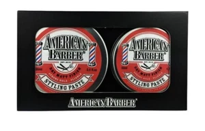 American Barber Styling Paste Due pack Dry Matt Finish Genuine AmericanBarber - Picture 1 of 1