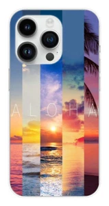 Coque en silicone imprimée compatible Apple iPhone 14 Pro Aloha - Picture 1 of 3