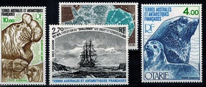 Timbre TAAF Poste Aérienne PA N° 53 à 56 Neuf ** MNH - Imagen 1 de 1
