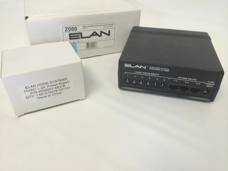 Elan Home System Z080 STANDALONE KEYPAD INTERFACE - Image 1 of 1