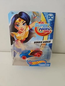 Hot Wheels Character Cars DC Super Hero Girls Wonder Woman 2016 - Picture 1 of 3