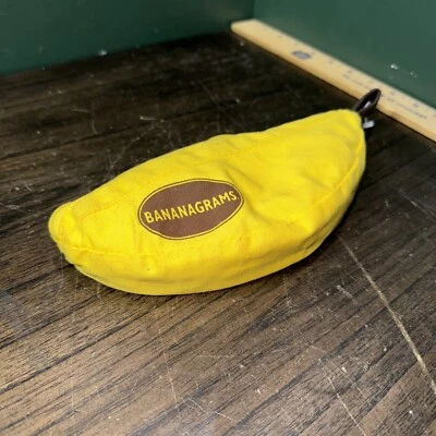 Bananagrams Crossword Family Fun Game Bananagram Word Play Banana 100 Complete - Image 1 of 4