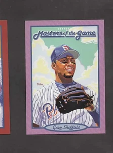 1993 Donruss Masters of the Game Jumbo #3 GARY SHEFFIELD - Picture 1 of 2