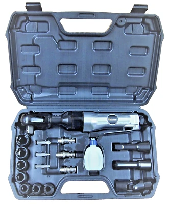 Hoteche 17 PC 1/2" Drive Air Ratchet Wrench Sockets Set A830201 - Image 1 of 4