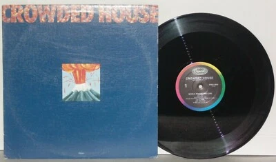 CROWDED HOUSE The World Where You Live 12" VG+ Plays Well 1986 Capitol SPRO9693 - Image 1 of 4