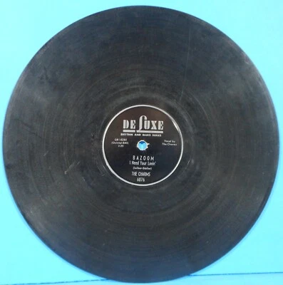 THE CHARMS BAZOOM (I NEED YOUR LOVE) ~ LING, TING, TONG  10" 78 RPM 1955 G+!! - Image 1 of 4