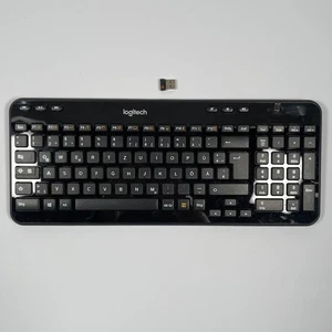 Logitech K360 Wireless USB Desktop Keyboard - Compact Full Keyboard, 3-Year Batt - Zdjęcie 1 z 4