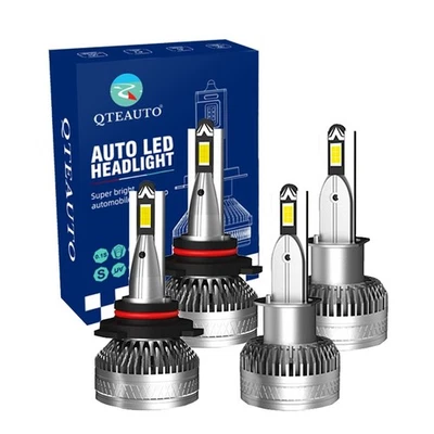 4 9006/HB4 H1 LED Low Beam Fog Light 12V 6000K 30,000 hours For 1987 1988 BMW M6 - Image 1 of 4