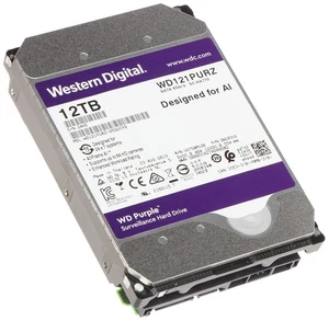 Western Digital WD Purple 12TB 7200RPM 3.5" SATA 256MB HDD Hard Drive WD121PURZ - Picture 1 of 1