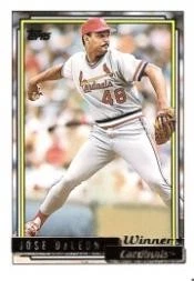 1992 Topps Baseball Gold Winners (#1-275) Singles - You Choose - Image 1 of 1