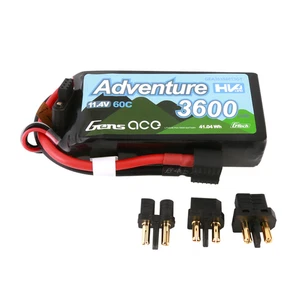 Gens Ace GEA363S60T3GT G-Tech Smart 3S LiHV Battery 60C with Universal Connector - Picture 1 of 1