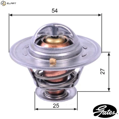 THERMOSTAT COOLANT TH22779G1 FOR RENAULT TRUCKS B/Platform/Chassis/Van  IVECO - Image 1 of 4